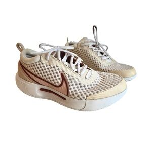 Nike Court Zoom Pro White Canyon Rust Wmn’s Tennis Shoes Size 8